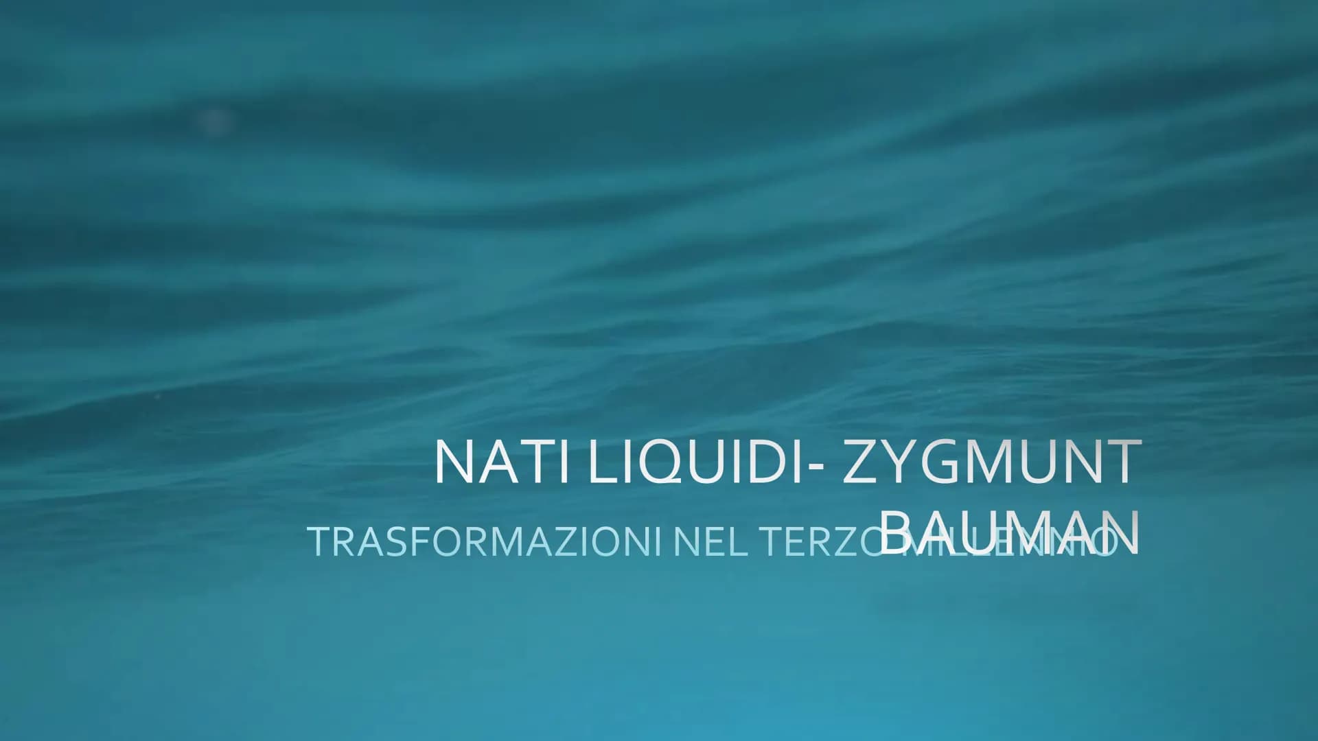 NATI LIQUIDI- ZYGMUNT
TRASFORMAZIONI NEL TERZBAUMAN Tatuaggi e chirurgia plastica
Trasformazioni sulla
pelle
Trasformazioni
dell'aggressivit