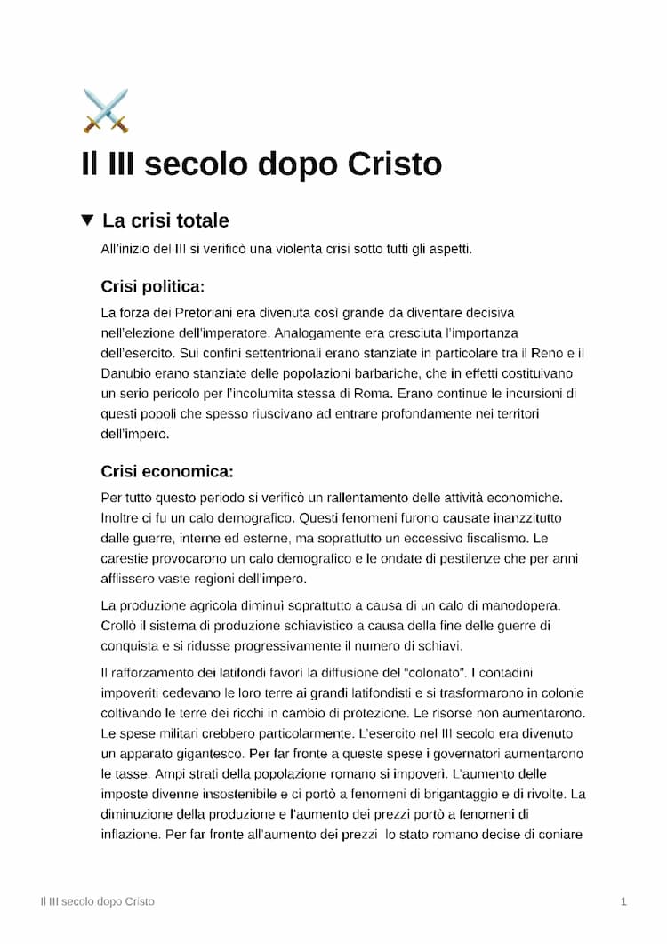 Know Il III secolo dopo Cristo thumbnail