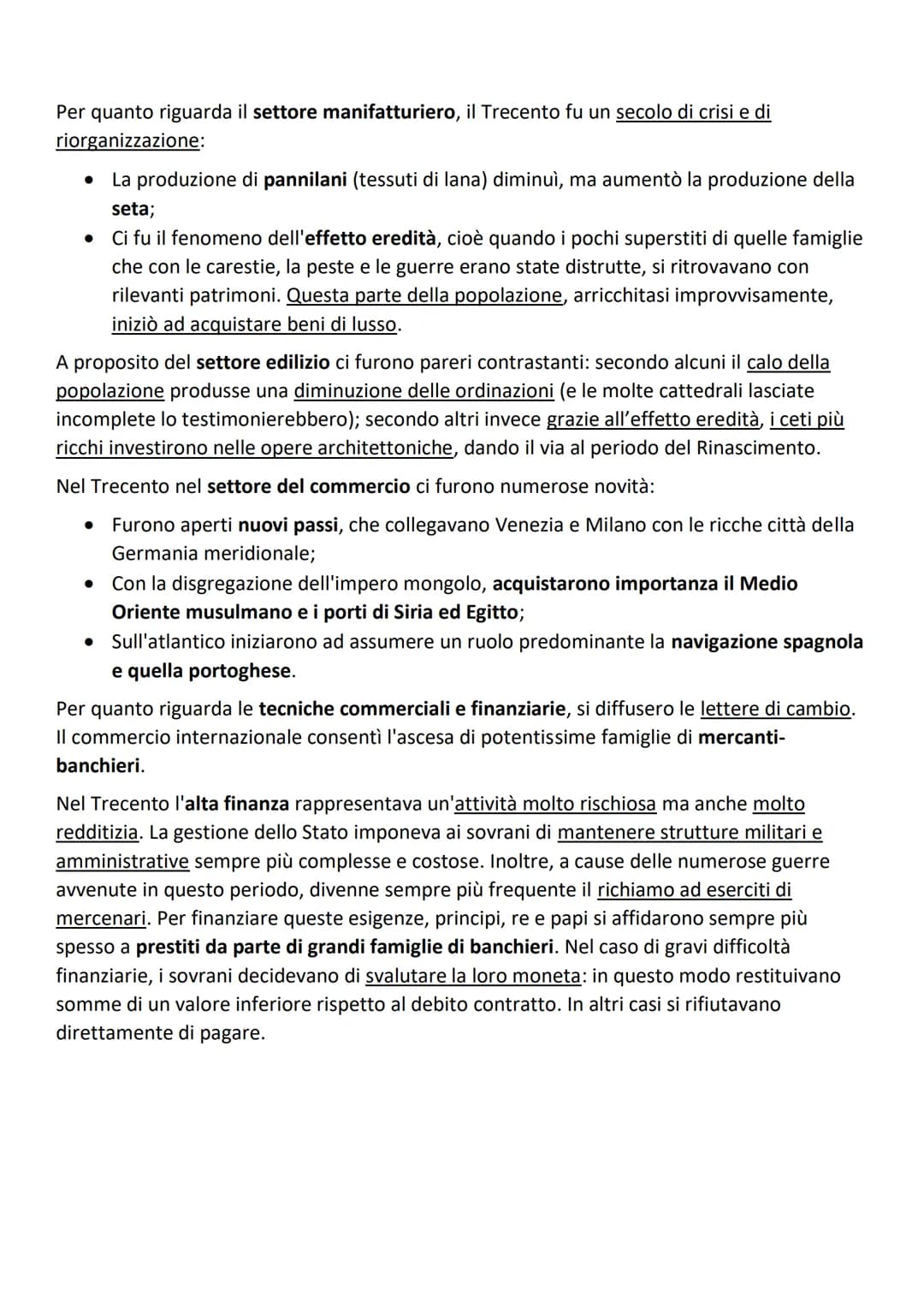 LA CRISI DEMOGRAFICA
Intorno all'anno Mille, si verificò una crescita demografica della popolazione europea, che
continuò fino agli inizi de