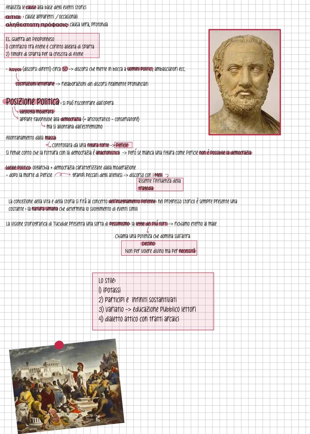 # Tucidide

Nacque nel 460 a.c. ad Atene e mori tra il 404 e il 398 a.C. Viene considerato come il fondatore della storiografia scientifica.