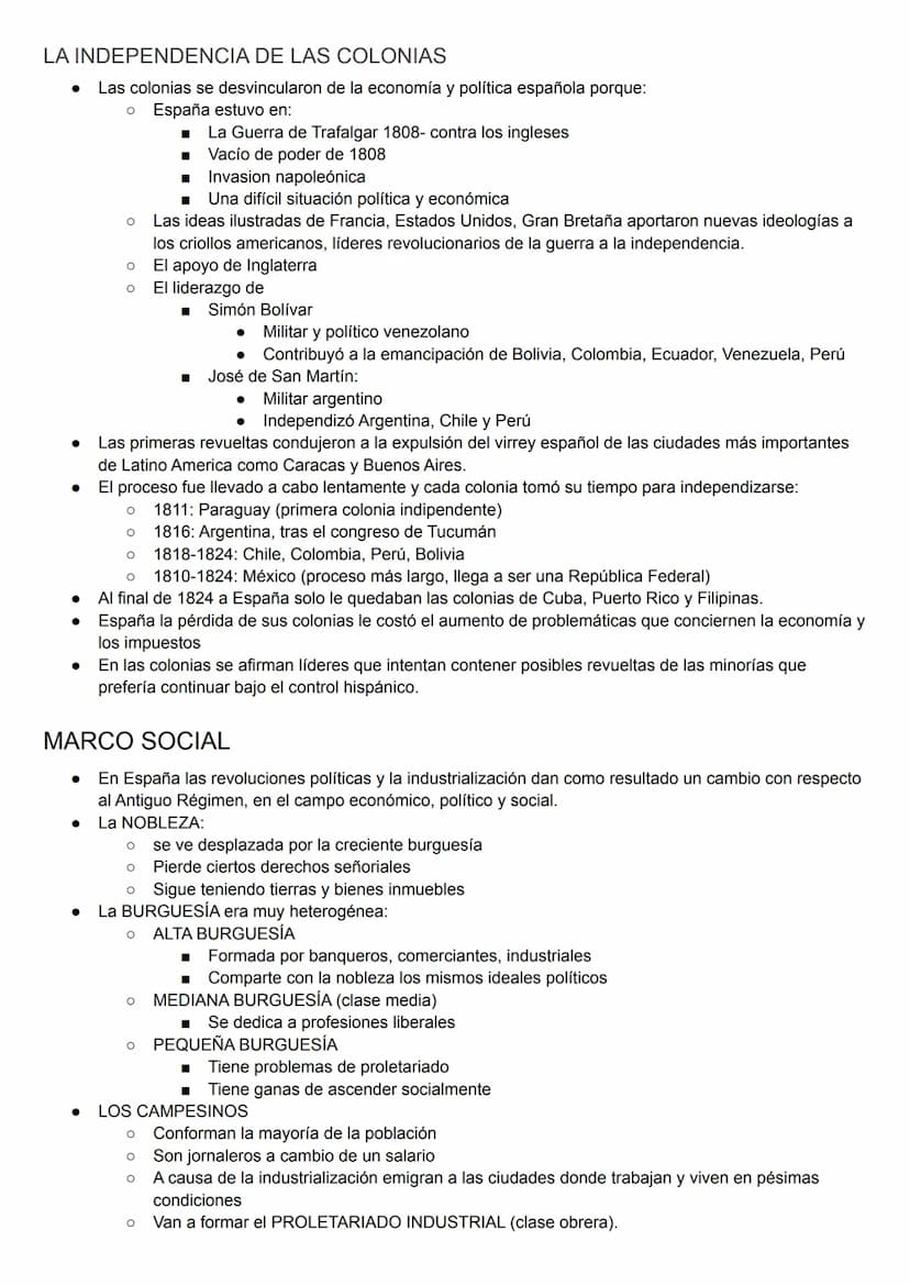 EL ROMANTICISMO
MARCO HISTÓRICO
El siglo XIX se caracteriza por ser un periodo de gran actividad política y cambios en sus formas de
gobiern