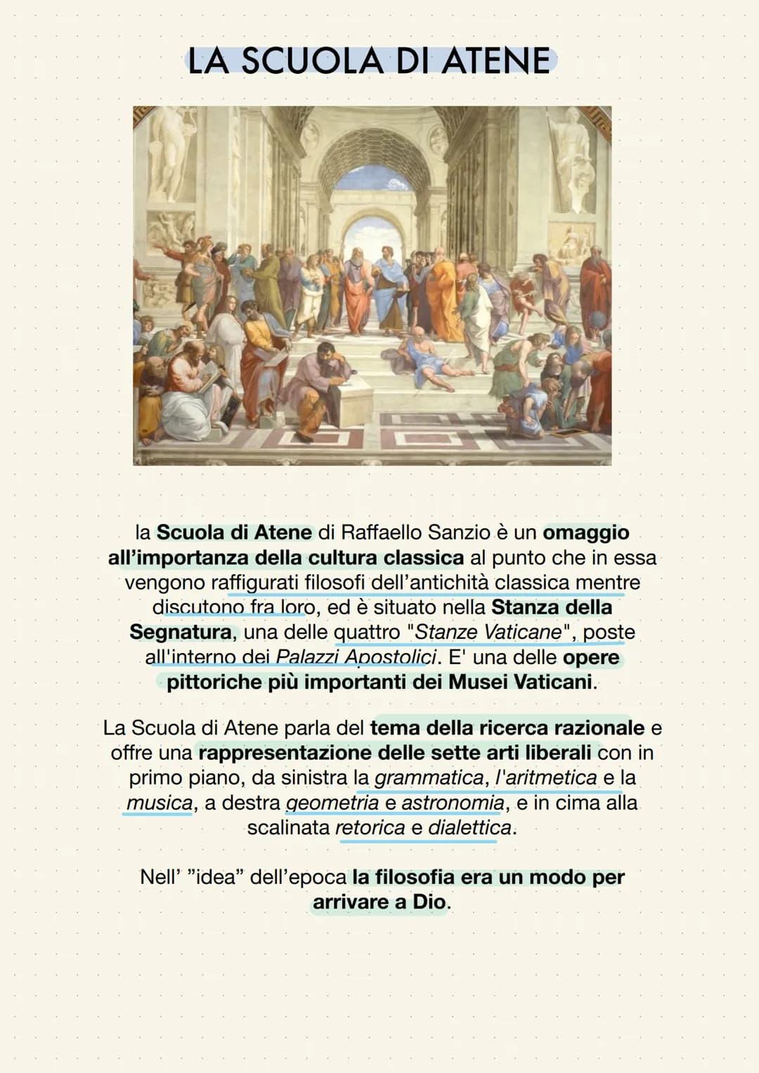 RAFFAELLO
Secondo Vasari, Raffaello inizia l'apprendistato
proprio presso il Perugino.
Nel 1504 si trasferisce a Firenze per imparare le
lez
