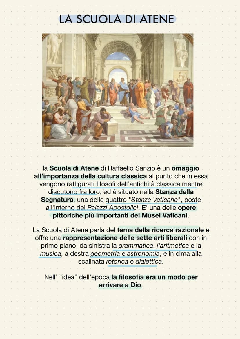 RAFFAELLO
Secondo Vasari, Raffaello inizia l'apprendistato
proprio presso il Perugino.
Nel 1504 si trasferisce a Firenze per imparare le
lez