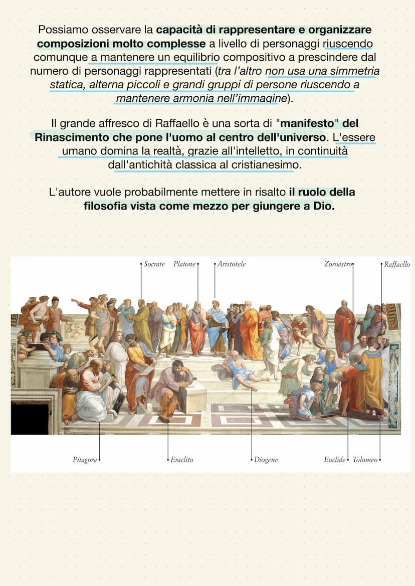 RAFFAELLO
Secondo Vasari, Raffaello inizia l'apprendistato
proprio presso il Perugino.
Nel 1504 si trasferisce a Firenze per imparare le
lez