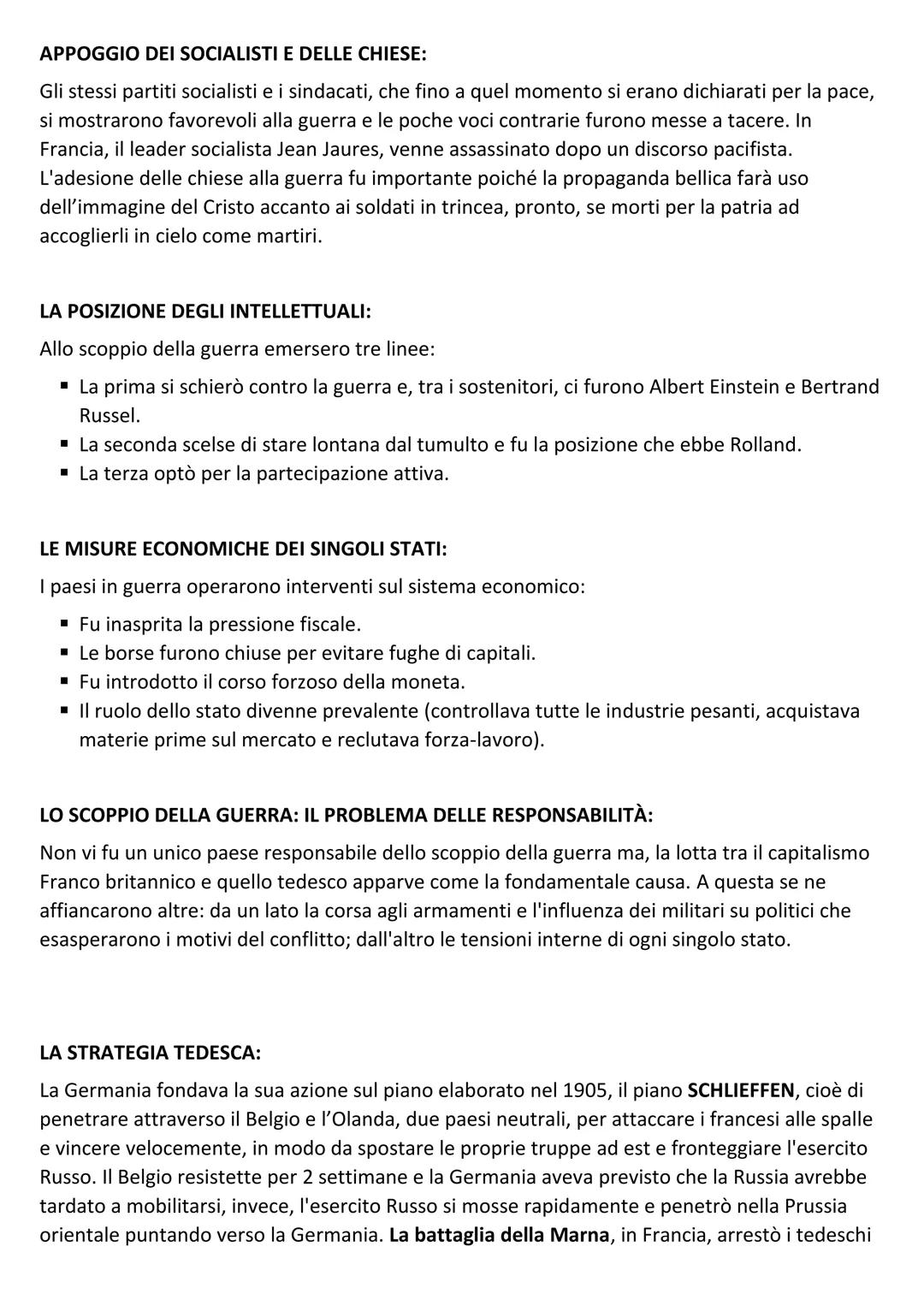 LA PRIMA GUERRA MONDIALE
L'Europa è divisa in due alleanze contrapposte:
• Triplice intesa: tra Francia, Regno Unito e Russia
• Triplice All