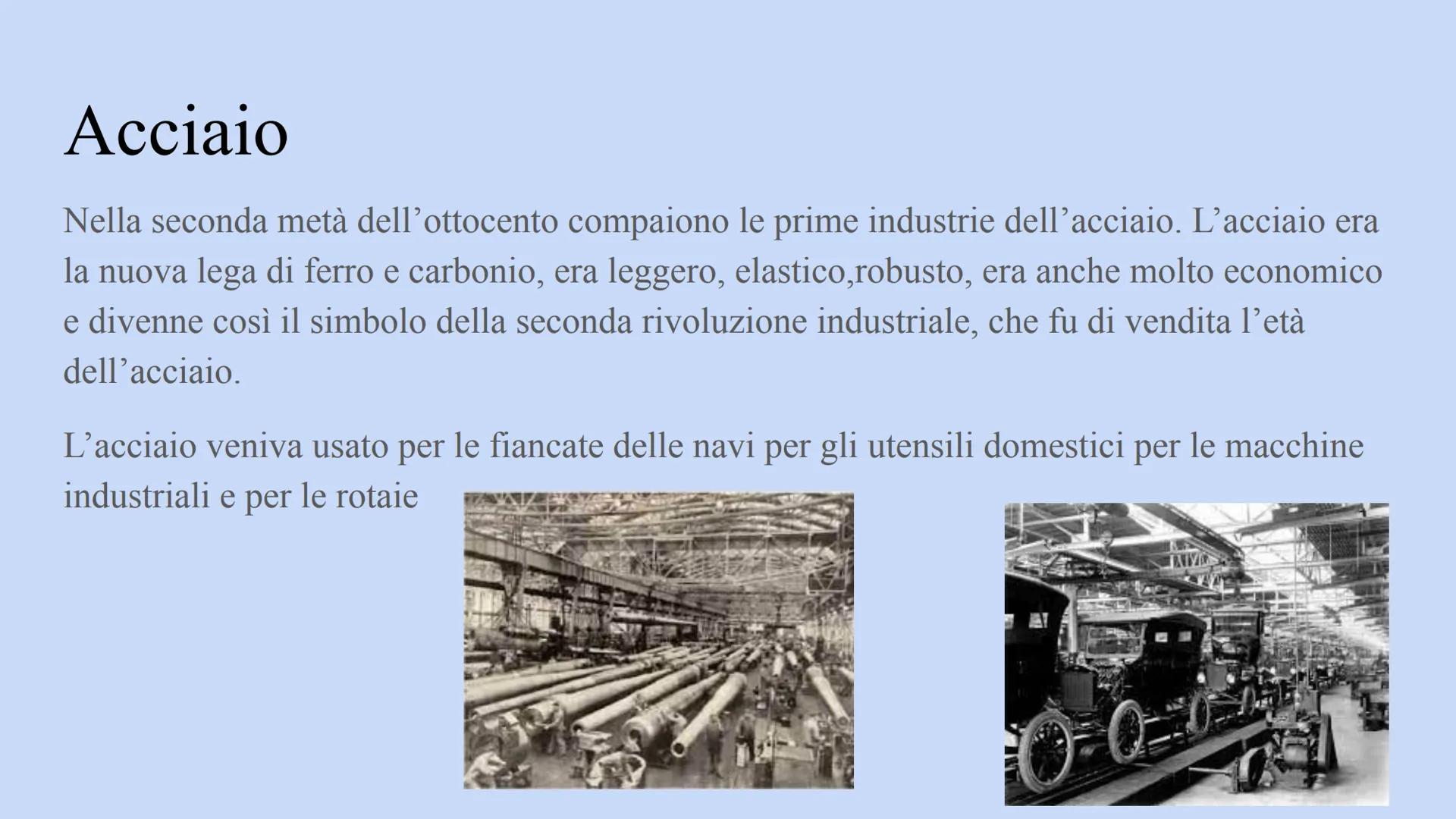 La seconda
rivoluzione
Christel Jaccond La seconda rivoluzione industriale ebbe inizio intorno al
1870 e proseguì fino al 1945 con l'ascesa 