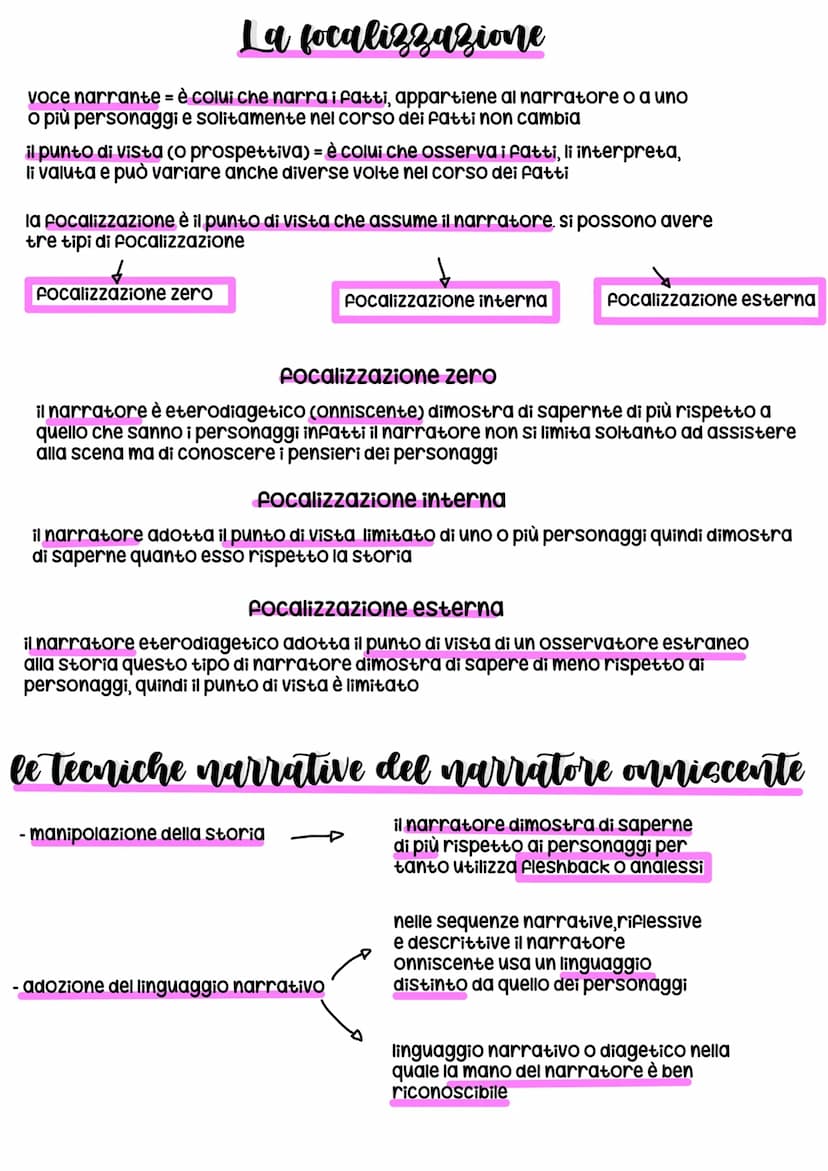 il testo narrativo
il testo narrativo letterario è la narrazione di eventi o fenomeni che riguardano uno o
più personaggi in un determinato 