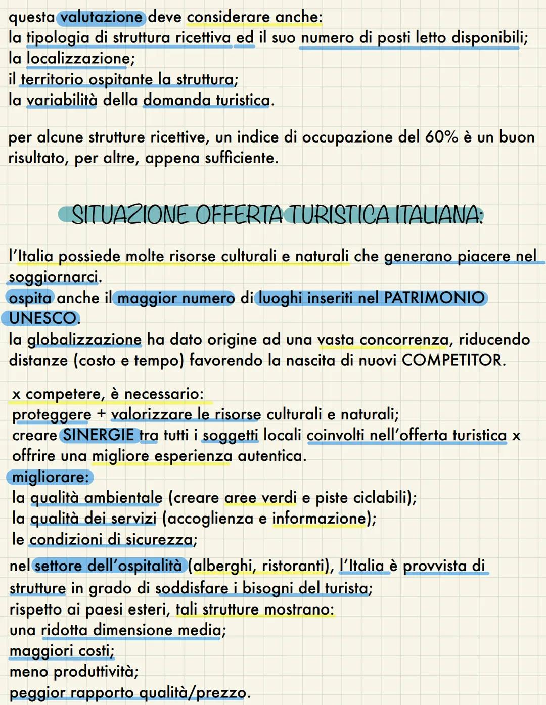 economia
COSA È?
insieme di beni e servizi richiesti da un turista ad un determinato prezzo,
in un determinato momento ed in un luogo specif