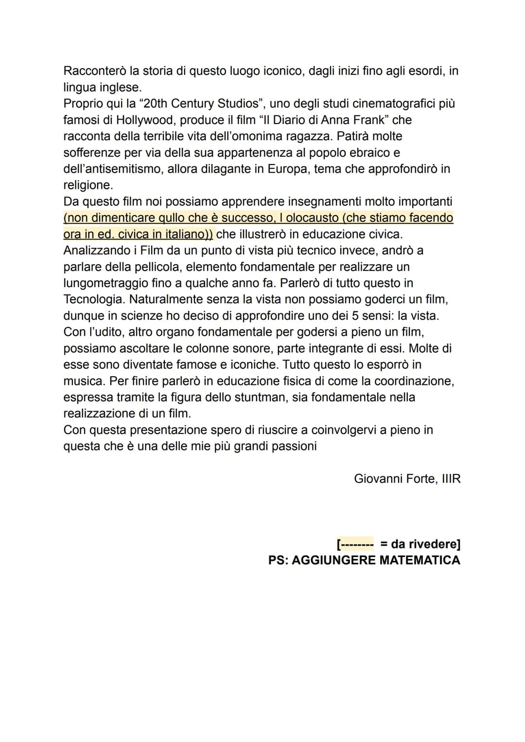 
<h2 id="introduzione">Introduzione</h2>
<p>Il cinema, considerata la 7° arte, è in grado di suscitare emozioni uniche. Sin da piccolo, sono