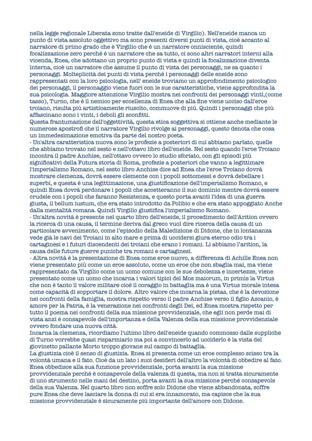 L' Eneide
L'ultima opera scritta da Virgilio è l'Eneide a cui l'autore dedica gli ultimi anni della sua
vita,
dal 29 a.C. fino all'anno dell