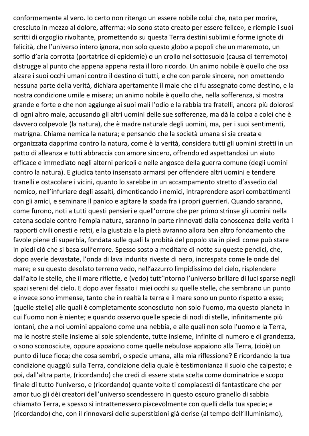 
<p>La Ginestra o il fiore del deserto è una composizione di Leopardi nella primavera del 1836. Le sue dimensioni straordinarie e le tematic