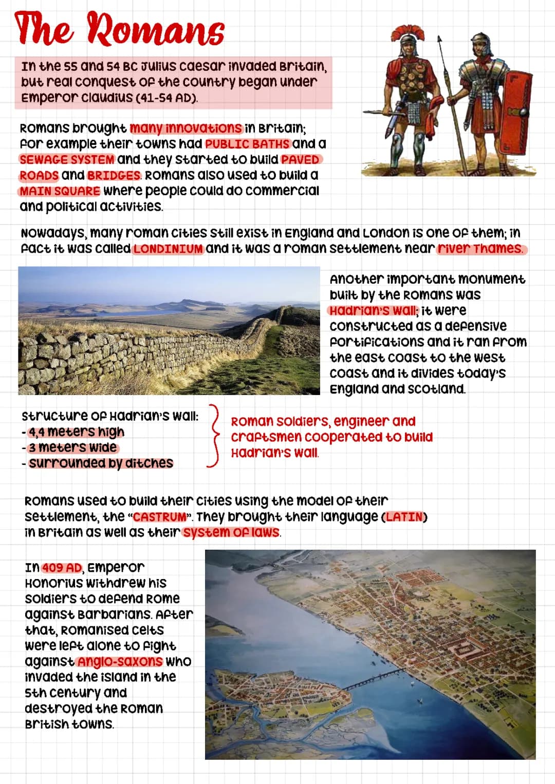 The Romans in Britain: Summary and What They Left Behind