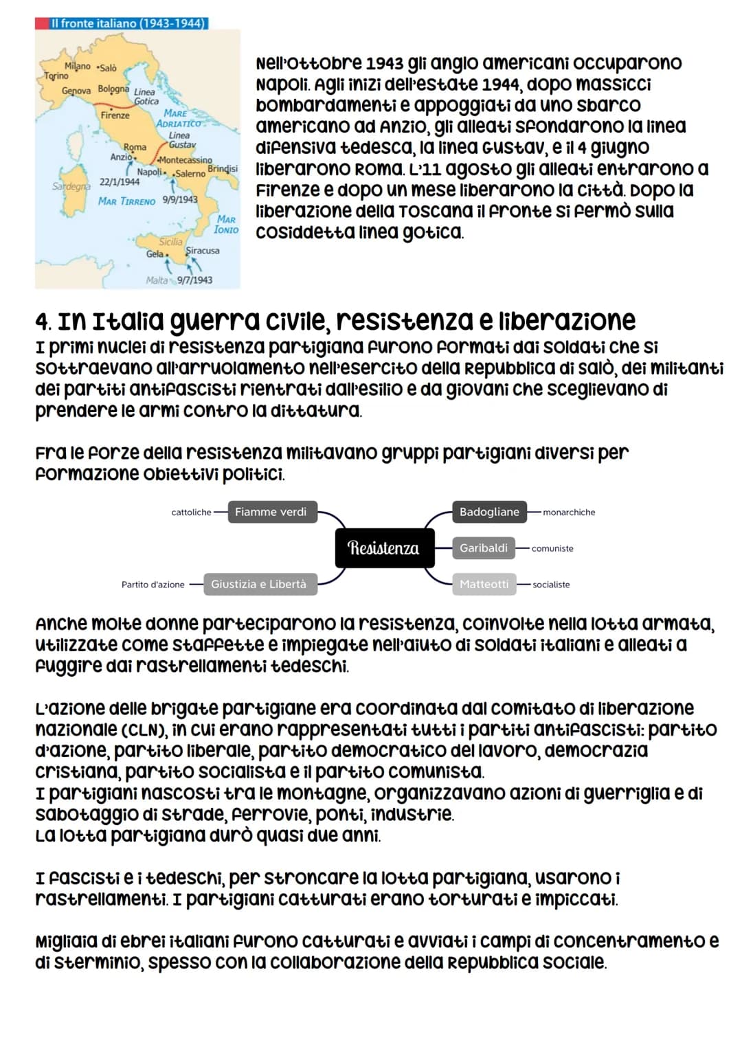 La seconda guerra mondiale
1. L'illusione della guerra lampo
La seconda guerra mondiale ebbe inizio il 1 settembre 1939, quando Hitler diede