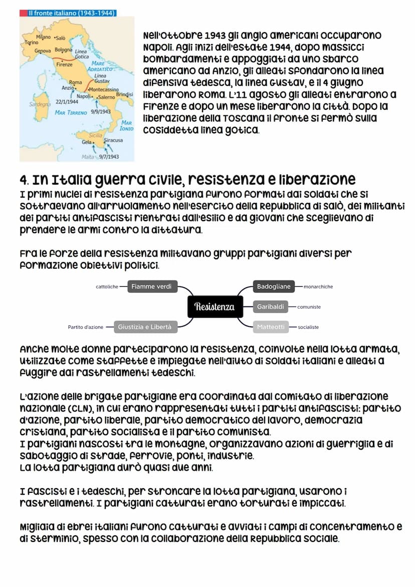 La seconda guerra mondiale
1. L'illusione della guerra lampo
La seconda guerra mondiale ebbe inizio il 1 settembre 1939, quando Hitler diede