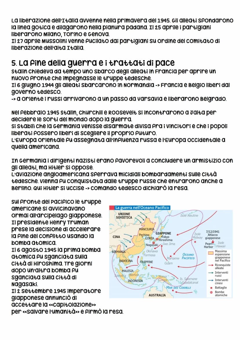 La seconda guerra mondiale
1. L'illusione della guerra lampo
La seconda guerra mondiale ebbe inizio il 1 settembre 1939, quando Hitler diede