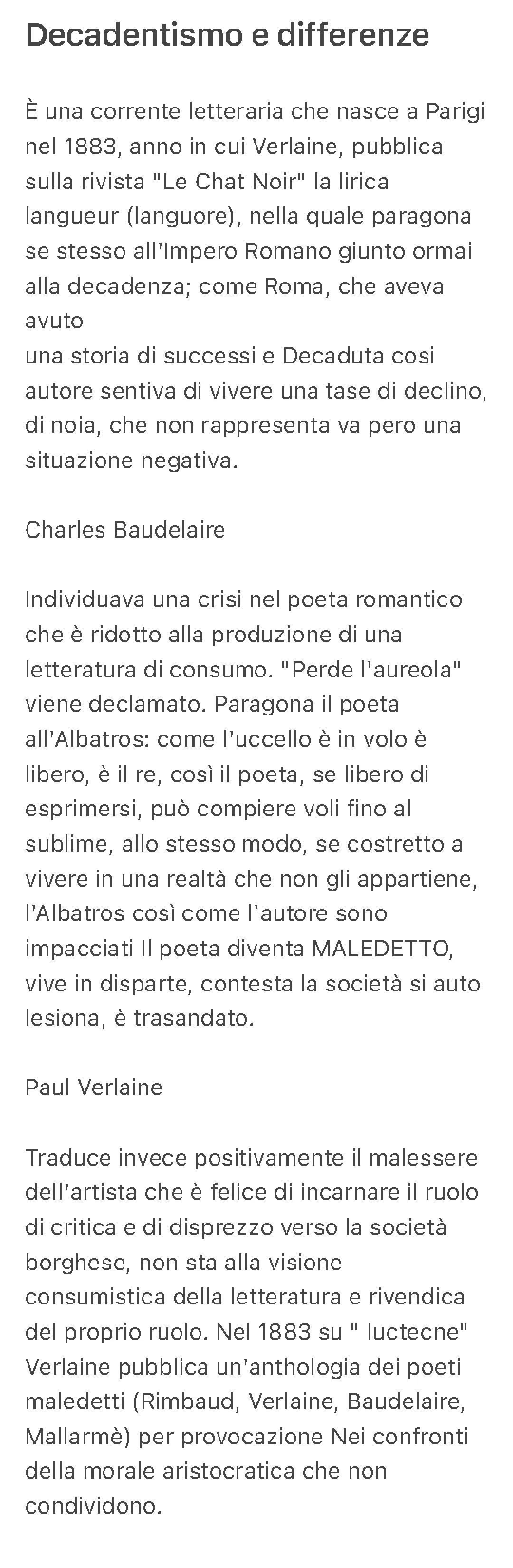 Impara il Decadentismo e Simbolismo: Differenze e Poeti Maledetti