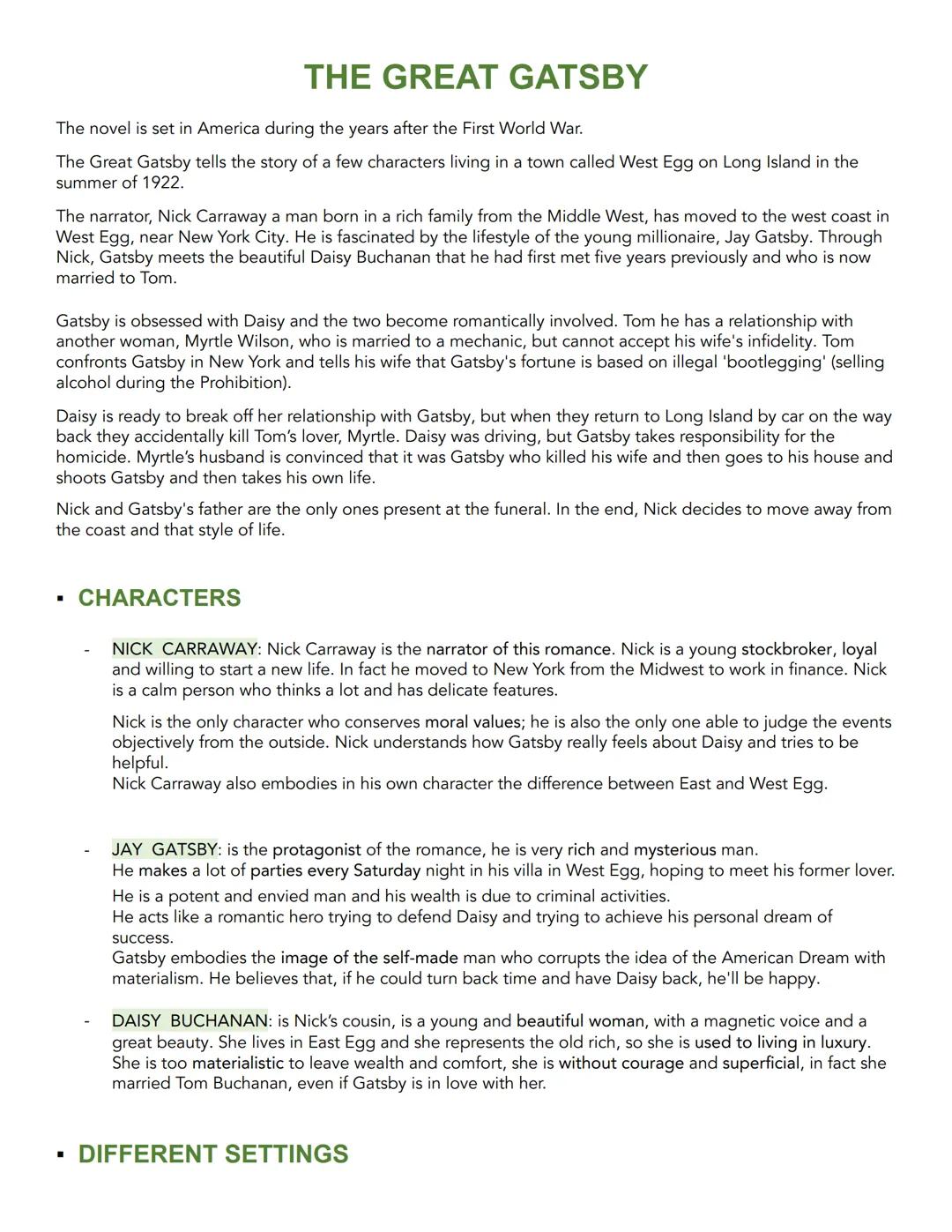 Discovering The Great Gatsby: A Classic Tale of Dreams