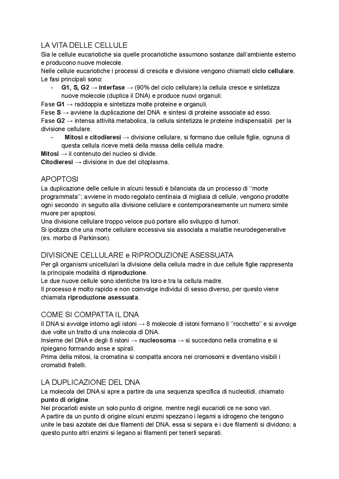 vita delle cellule, apoptosi, divisione cellulare, riproduzione asessuata, dna, rna, meccanismo di trascrizione, codice genetico, meccanismo di traduzione, mitosi, citodieresi, corredo cromosomico umano, la meiosi I e II, crossing over, 