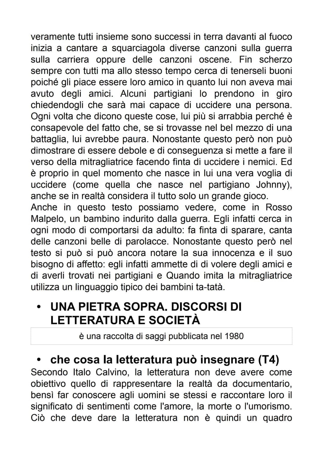 ITALO CALVINO
• è conosciuto per raccontare le storie in modo fiabesco.
Questo lo possiamo vedere anche in "il sentiero dei nidi di
ragno", 