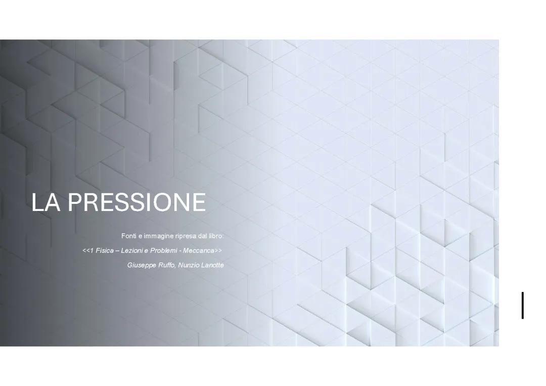 principio di Pascal, pressione dei liquidi e vasi comunicanti 