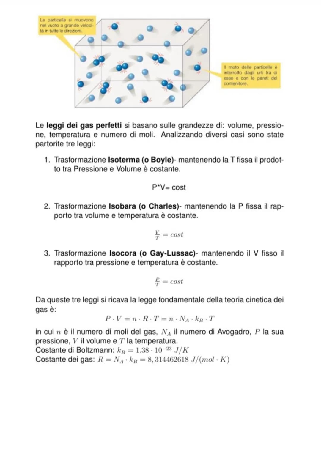 
<p>Prima di iniziare dobbiamo definire la temperatura e il calore:</p>
<ul>
<li>La Temperatura è un indice dello stato di agitazione termic