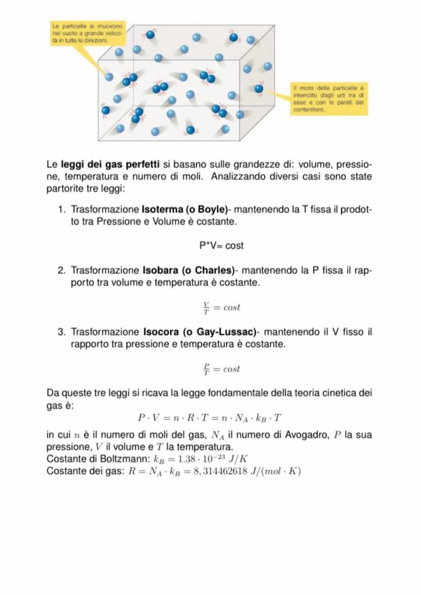 
<p>Prima di iniziare dobbiamo definire la temperatura e il calore:</p>
<ul>
<li>La Temperatura è un indice dello stato di agitazione termic