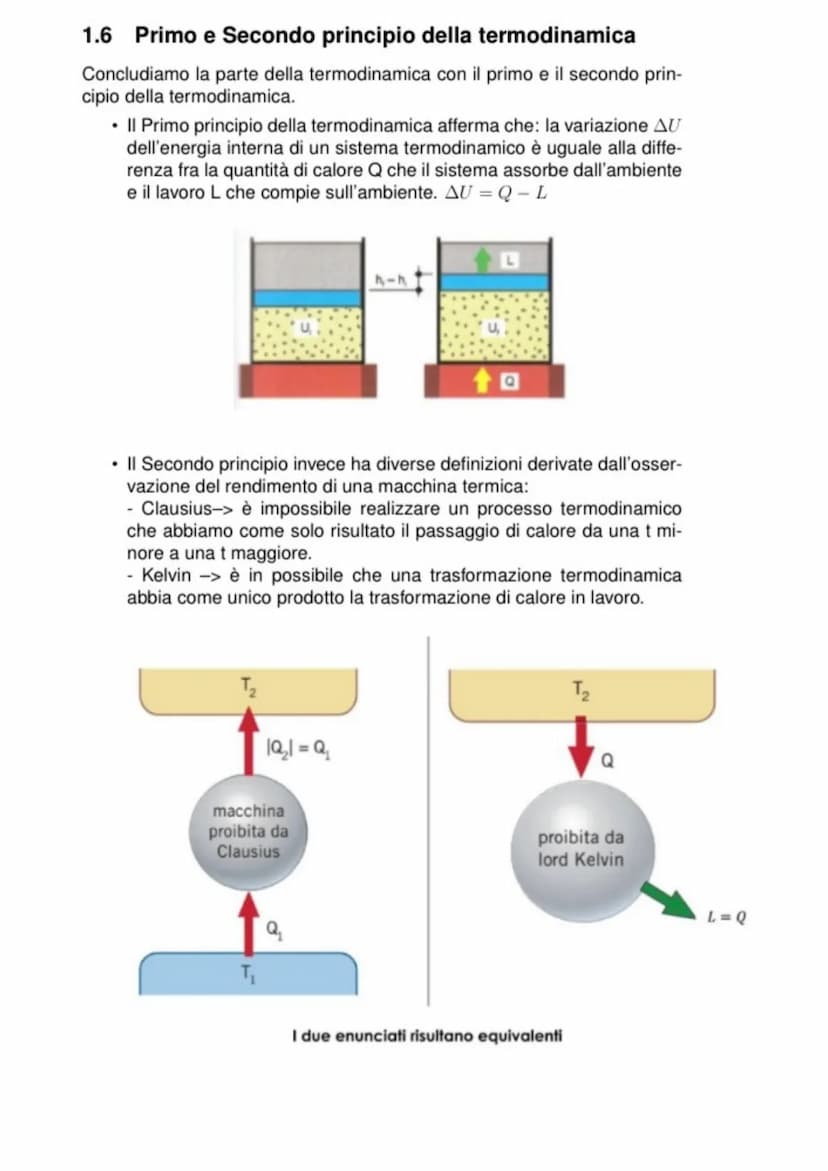 
<p>Prima di iniziare dobbiamo definire la temperatura e il calore:</p>
<ul>
<li>La Temperatura è un indice dello stato di agitazione termic