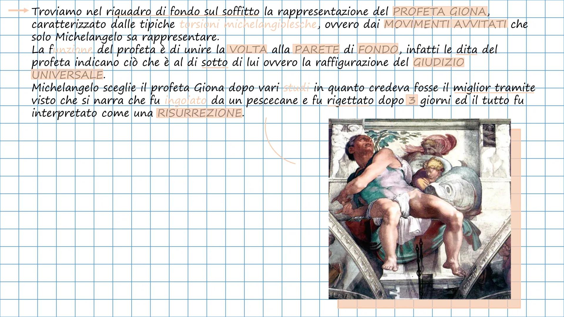 La cappella sistina
→GIULIO II chiamò Michelangelo per rinfrescare la Cappella
Sistina, contemporaneamente alla commessione di RAFFAELLO
per