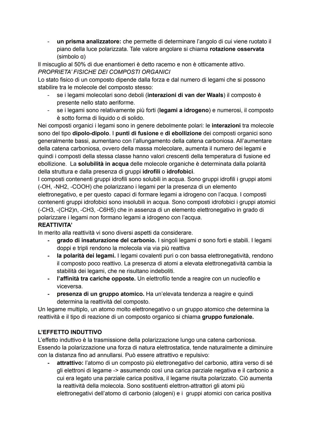 CHIMICA ORGANICA
Il carbonio è un elemento molto diffuso, la chimica organica si occupa di tutti i composti del
carbonio. Questi ultimi eran