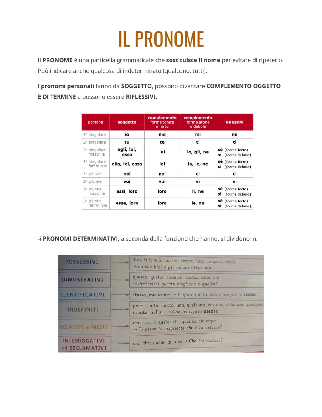 L'AGGETTIVO
L'AGGETTIVO è la parte variabile del discorso che si aggiunge al nome per indicarne una
qualità e per darne un'informazione, det