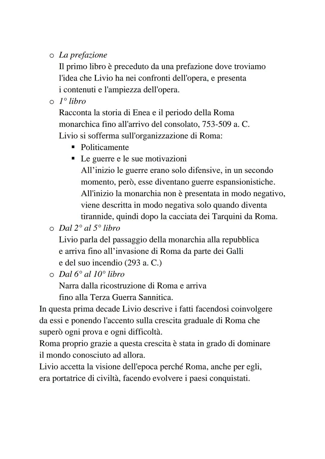 ## Tito Livio

*   Periodo storico

    Livio nasce in un periodo storico particolare:

    *   Vi è una grave crisi causata da guerre civil
