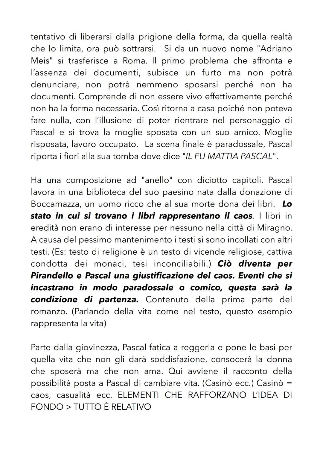 Modulo 4 - Pirandello
# Luigi Pirandello
Pirandello e Svevo hanno lo stesso oggetto di studio: l'uomo del
novecento. Giungono a punti divers