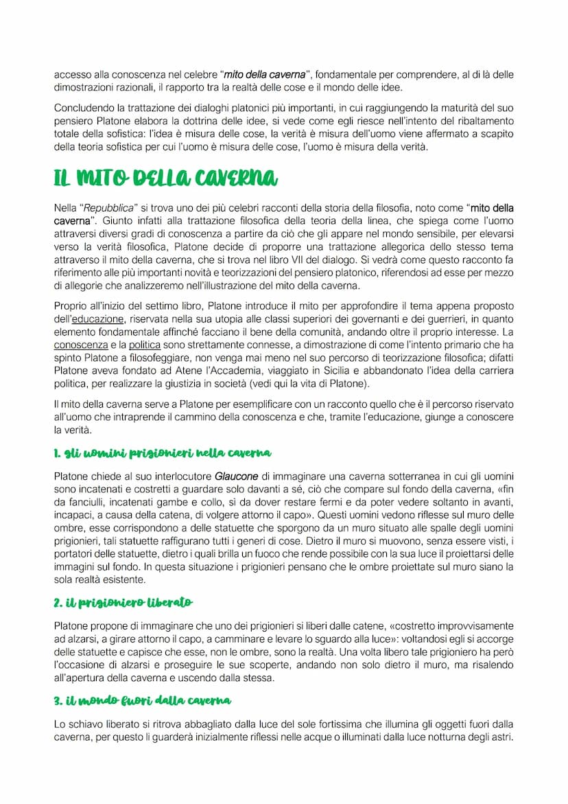 La DOTTRINA DELLE IDEE
1. le idee e il mondo delle idee
La teoria delle idee nasce in Platone a partire da un elemento introdotto dal suo ma