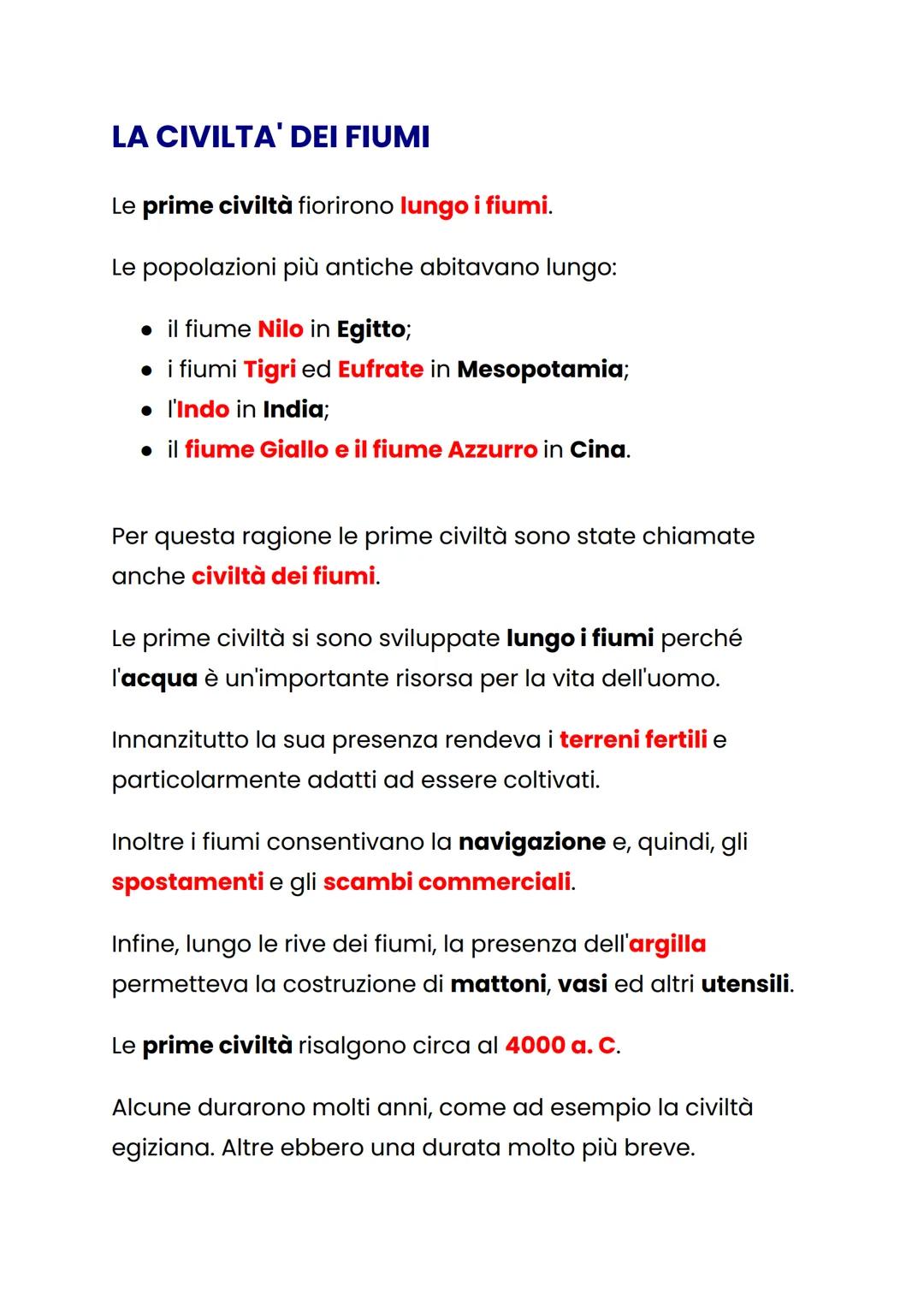 I SUMERI
Ancora oggi non sappiamo con sicurezza da dove sono
giunti i Sumeri:
• forse provenivano dall'altopiano dell'Iran;
• o forse dal te