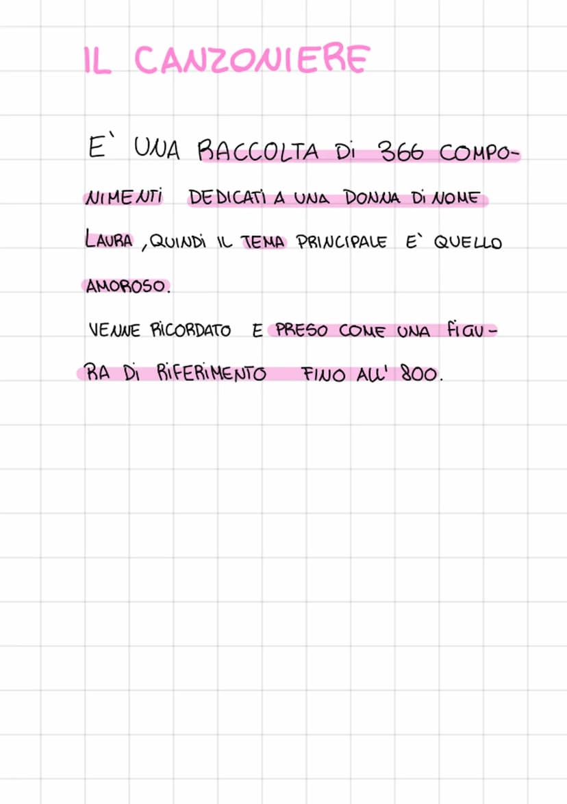 Francesco petranca
LA VITA
NASCE AD AREZZO NEL 1304 MA VIENE COSTRETTO
DALLA FAMIGLIA A TRASFERIRSI AD AVIGNONE, FRANCIA
INIZIA LA CARRIERA 