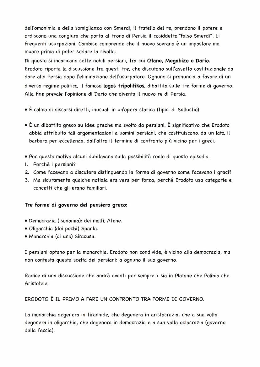 Erodoto
IL RELATIVISMO CULTURALE
Erodoto, considerato da Cicerone il padre della storia, è vissuto in Grecia durante il V
secolo a.C. e ci h