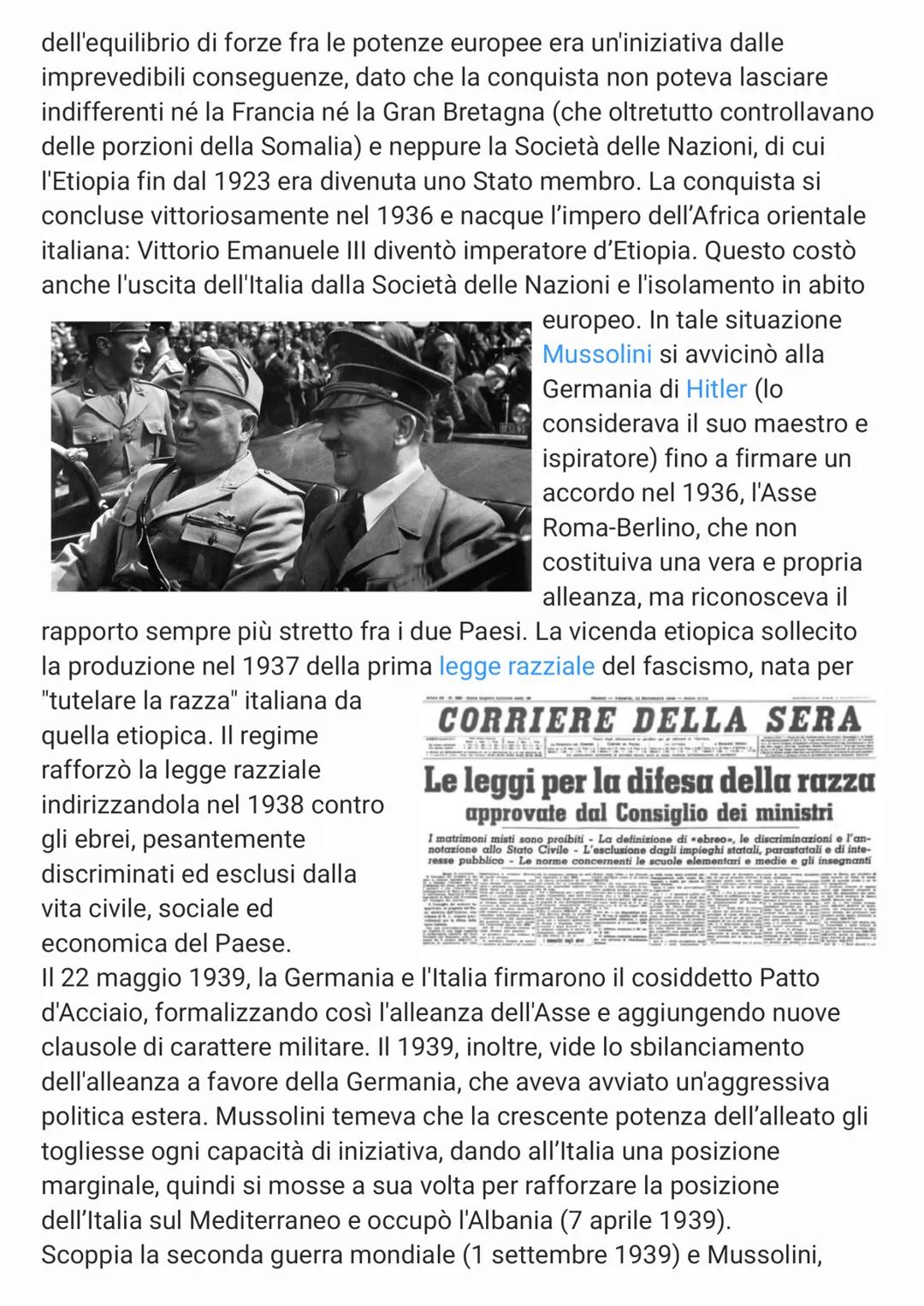 # IL FASCISMO

Che cos'è?

II Fascismo è un regime politico di estrema destra che ha avuto origine in
Italia negli anni '20 del secolo scors