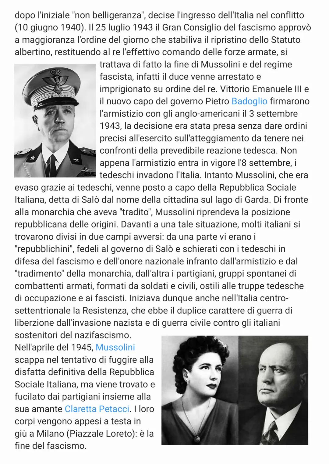 # IL FASCISMO

Che cos'è?

II Fascismo è un regime politico di estrema destra che ha avuto origine in
Italia negli anni '20 del secolo scors
