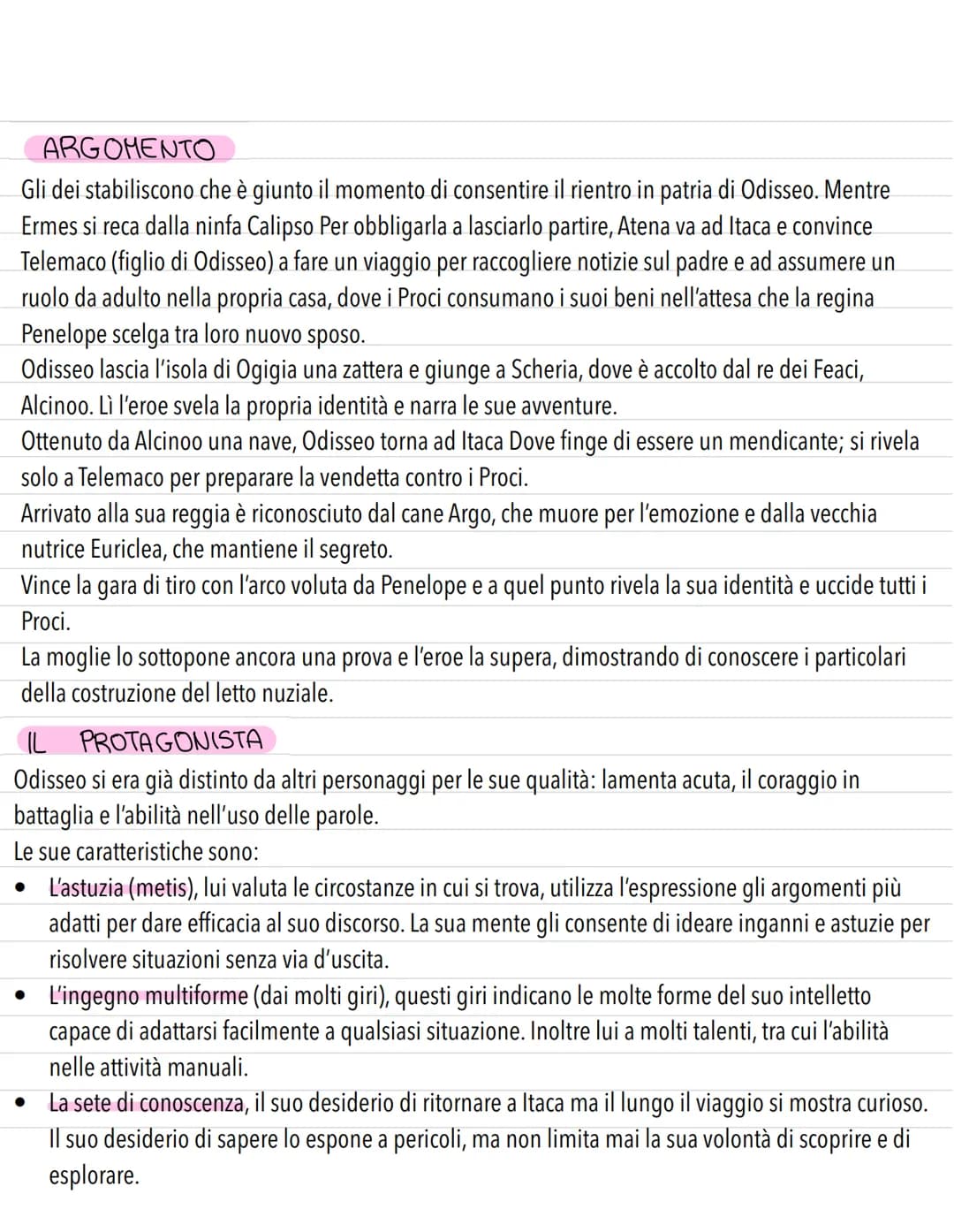 odissea
IL
RUOLO
DI OMERO
fin dall'antichità si dubito che poemi così diversi siano stati composti da un solo autore. Un'ipotesi
era che l'l