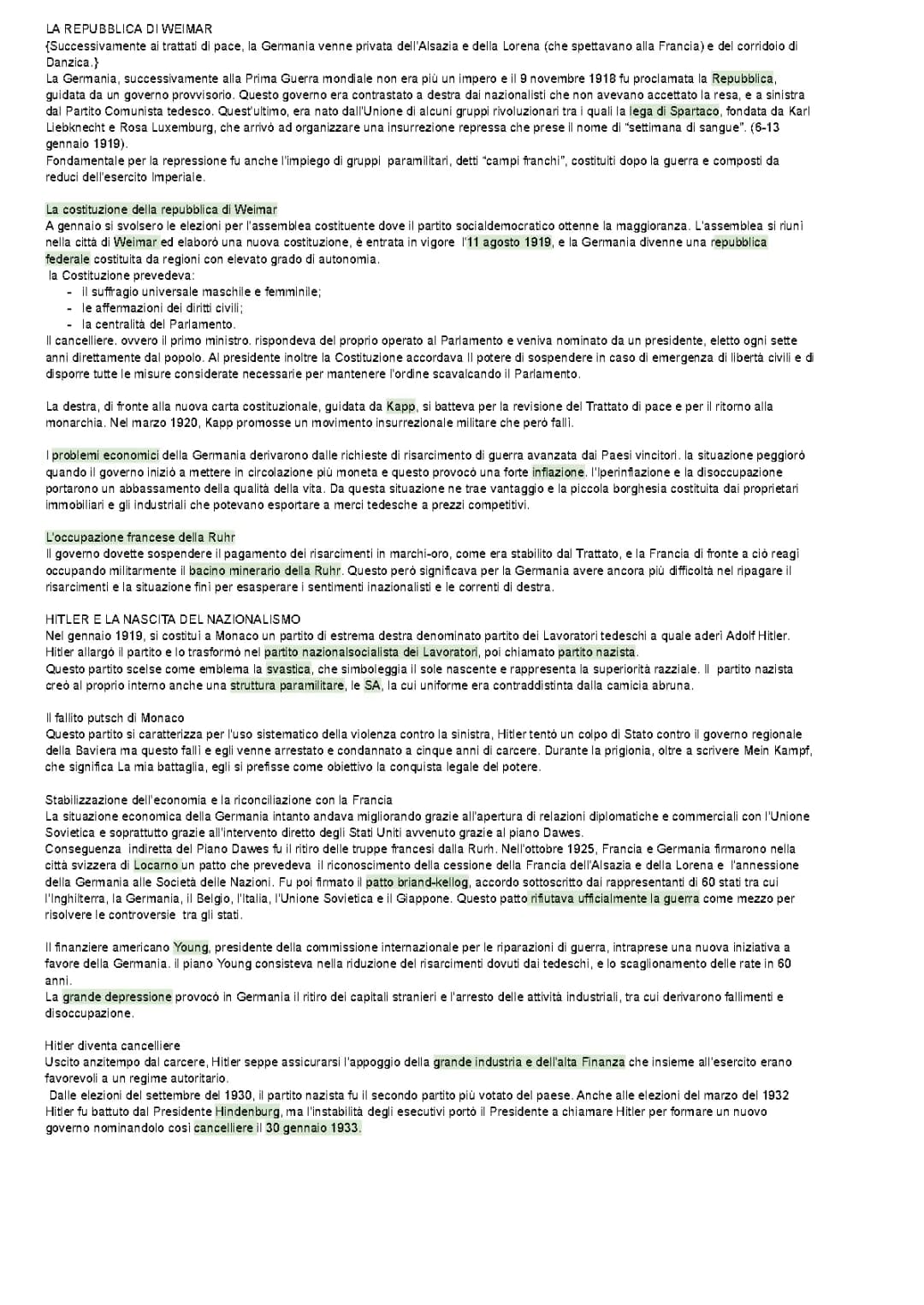 Il nazismo 