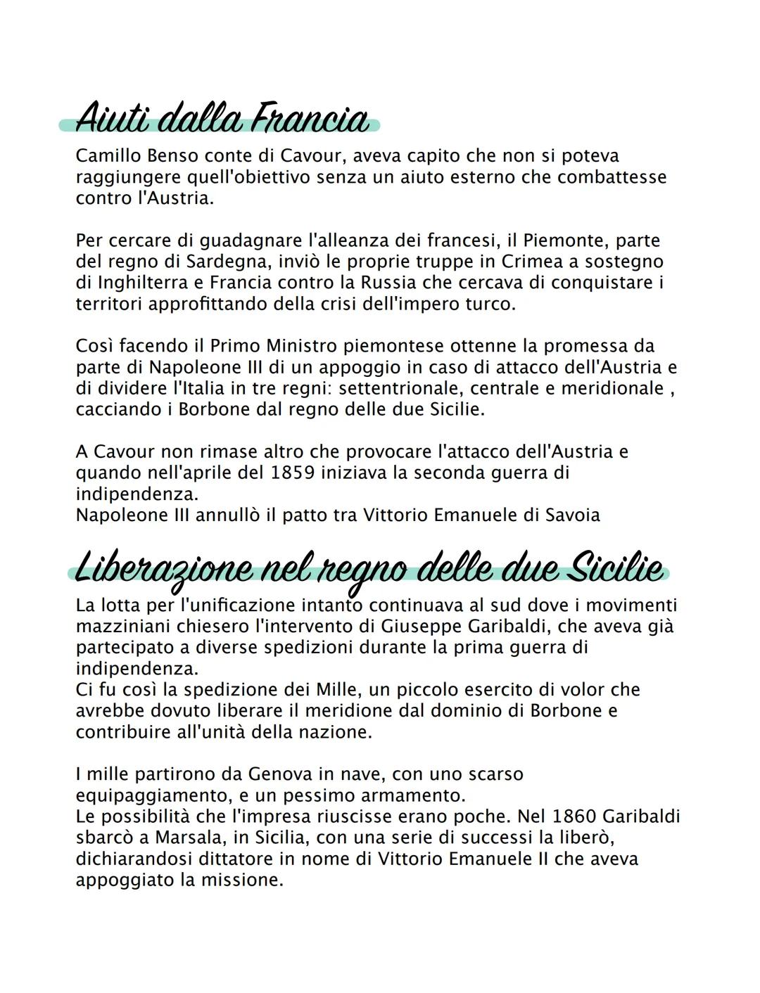 # Risorgimento

cos'è
il risorgimento è un periodo storico nel quale sono nate idee, guerre
per l'indipendenza dei territori a scopo di unif