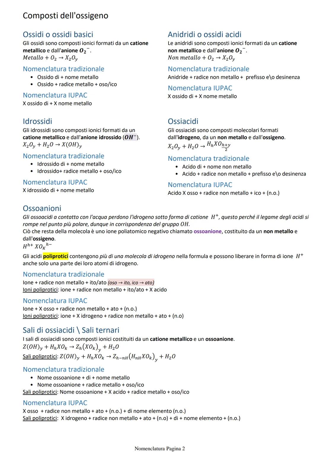 Reazioni chimiche e legami
Una REAZIONE CHIMICA è un processo in cui una o più sostanze (reagenti) modificano la propria composizione
chimic