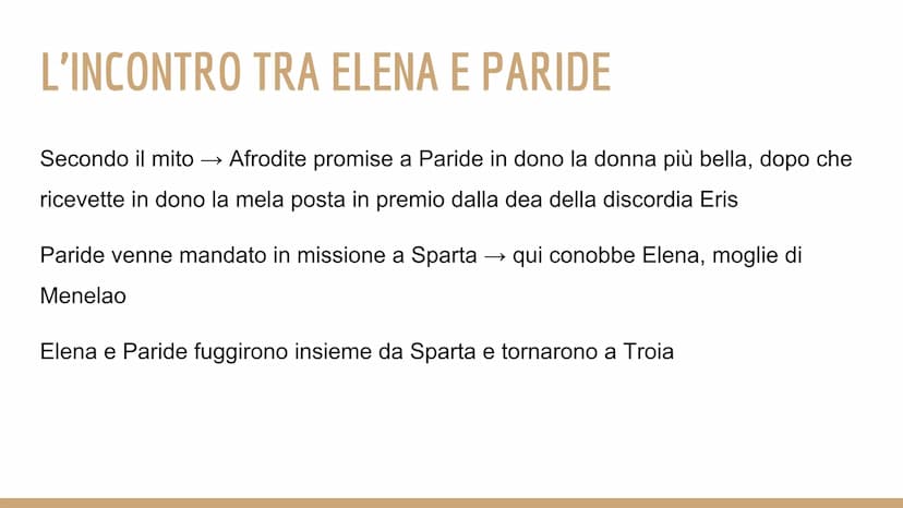 ILIADE
-EPICA CLASSICA-
I CONTENUTI
Vicende di una lunga guerra tra Troiani e Achei :
Achei →→→ Per conquistare Troia dopo un lungo assedio
