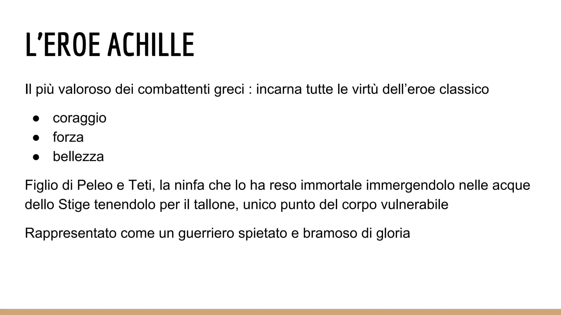 ILIADE
-EPICA CLASSICA-
I CONTENUTI
Vicende di una lunga guerra tra Troiani e Achei :
Achei →→→ Per conquistare Troia dopo un lungo assedio
