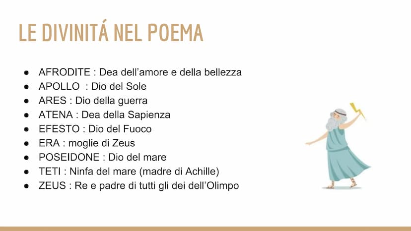 ILIADE
-EPICA CLASSICA-
I CONTENUTI
Vicende di una lunga guerra tra Troiani e Achei :
Achei →→→ Per conquistare Troia dopo un lungo assedio
