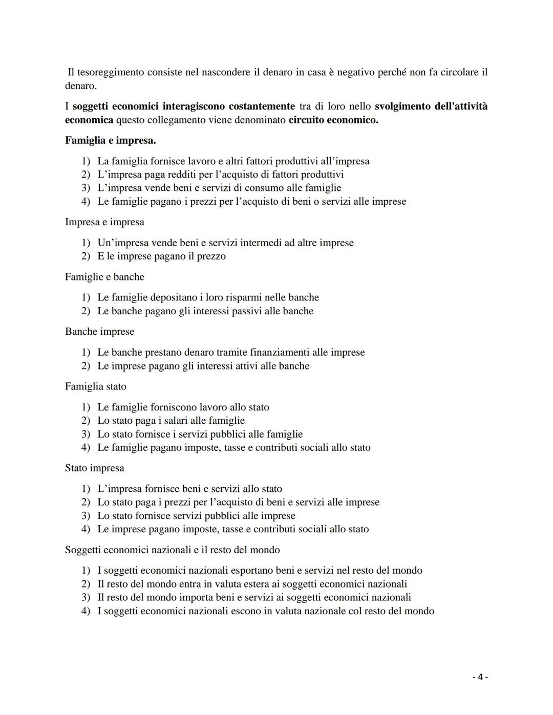 I FENOMENI ECONOMICI
I fenomeni economici si distinguono in
✓ Reali che hanno per oggetto beni e servizi (produrre un e lavorare)
✓ Monetari