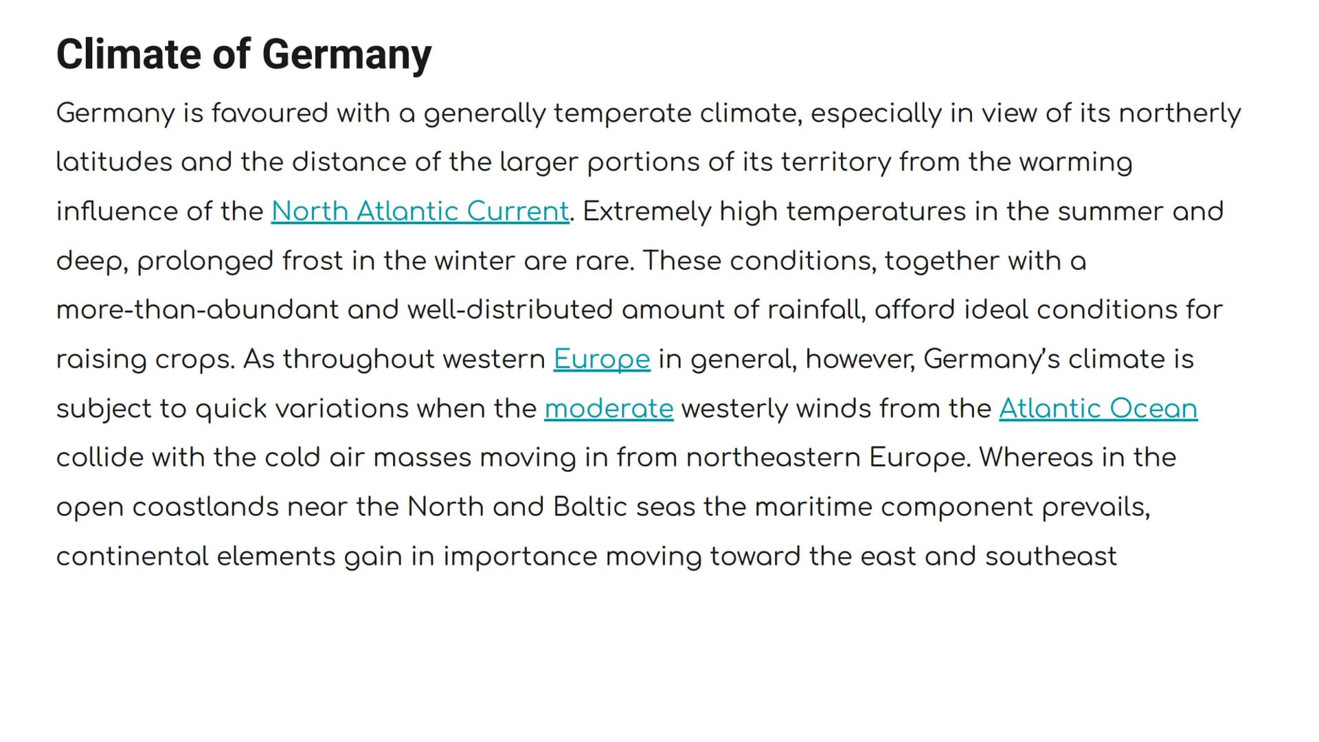 GERMANIA TERRITORIO
CONFINI:
La Germania confina a nord con la Danimarca. A ovest con i
Paesi Bassi, con il Belgio, Lussemburgo e Francia. A