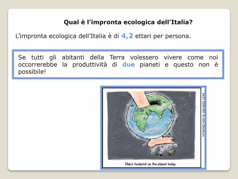   Cos'e' ?
Sviluppo sostenibile
"Sviluppo che soddisfa i
bisogni dell'attuale
generazione senza
compromettere la
capacità per le
generazioni