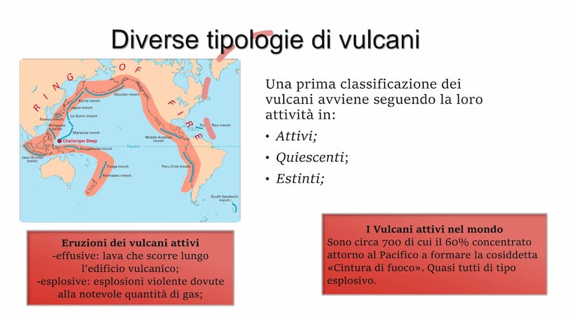 0
Vulcani Cos'è un vulcano?
E' una spaccatura della crosta terrestre dal quale fuoriesce massa rocciosa
fusa,chiamata magma, che può essere 