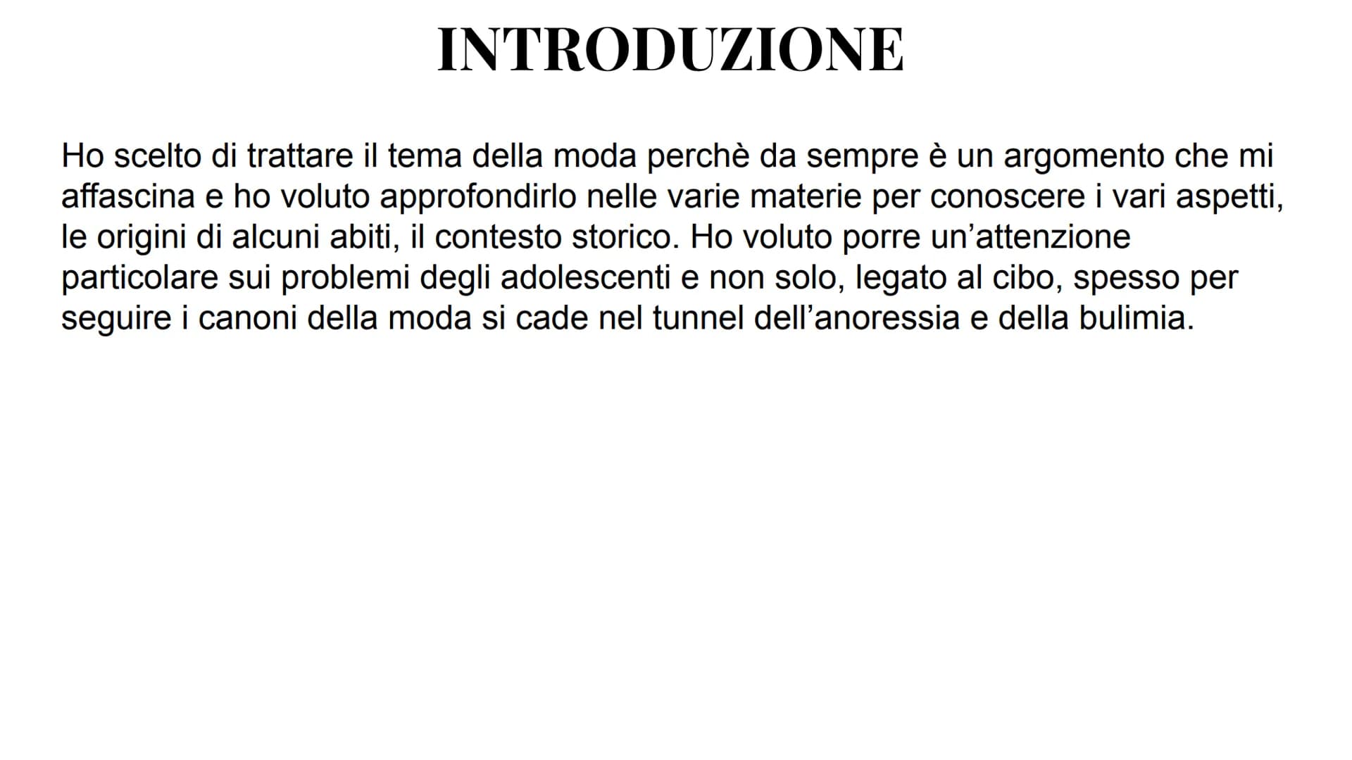 MODA
Fashion
La moda non è qualcosa che esiste solo negli abiti. La moda è nel cielo, nella strada,
la moda ha a che fare con le idee, il no